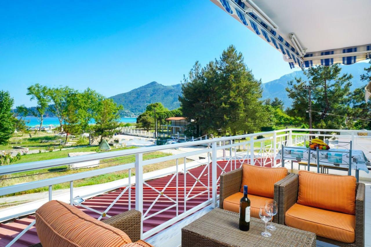 L&K Apartment Golden Beach Chrysi Ammoudia Exterior foto
