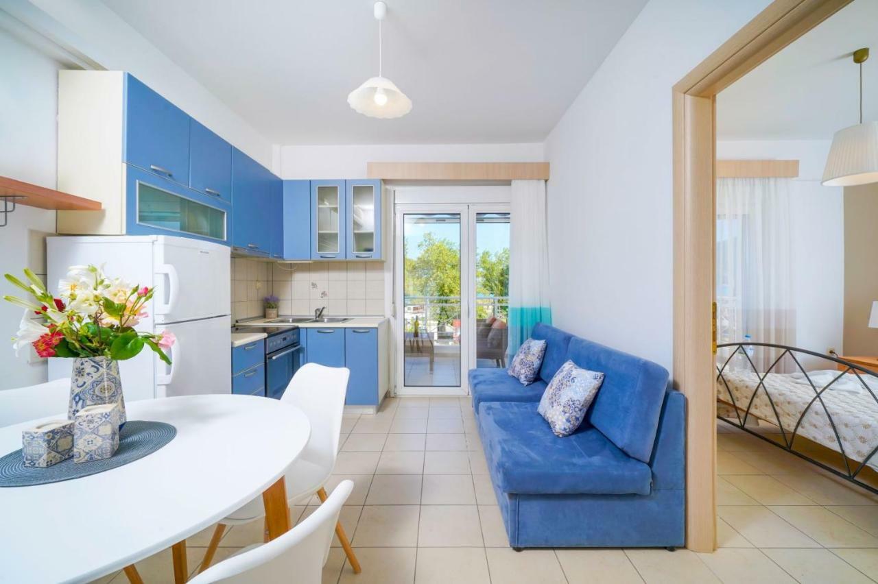 L&K Apartment Golden Beach Chrysi Ammoudia Exterior foto