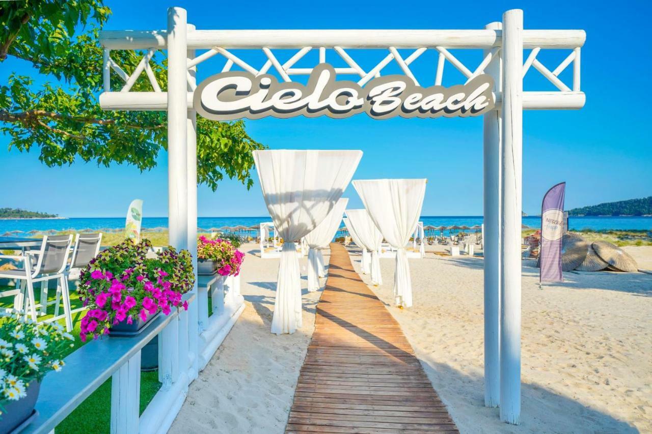 L&K Apartment Golden Beach Chrysi Ammoudia Exterior foto